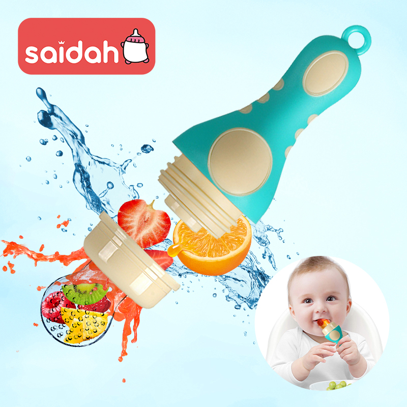 Baby Products Nipples - SAIDAH-Tocha Forma Silicone Chupeta De Bebê,