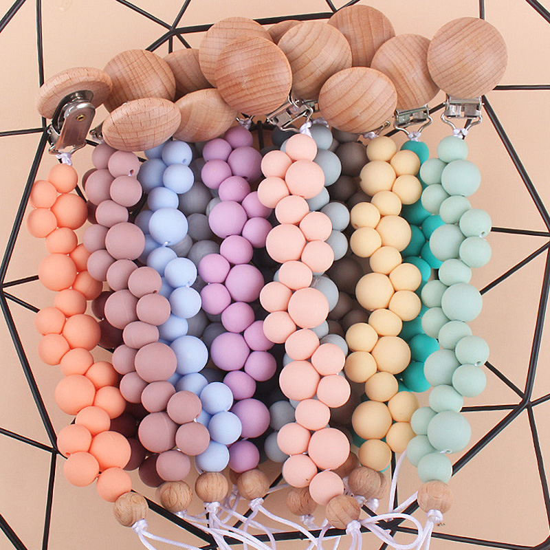 Baby Products Nipples - Clipes de chupeta de silicone para
