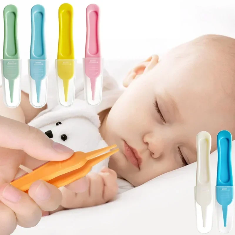 Baby Nose Cleaner - Pinça de plástico para bebês, ferramenta