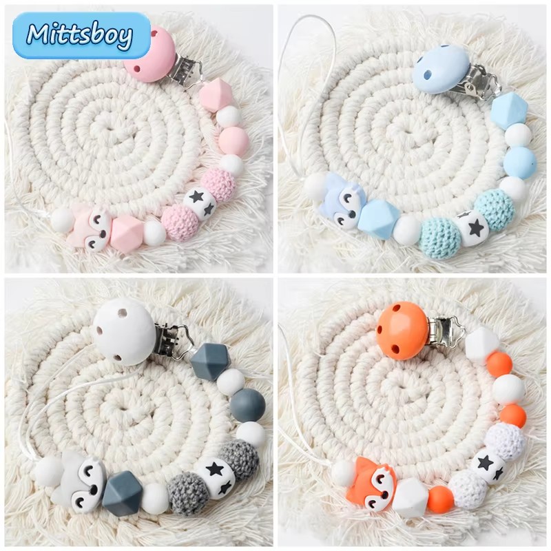 Baby Products Nipples - Clipes de chupeta de bebê silicone