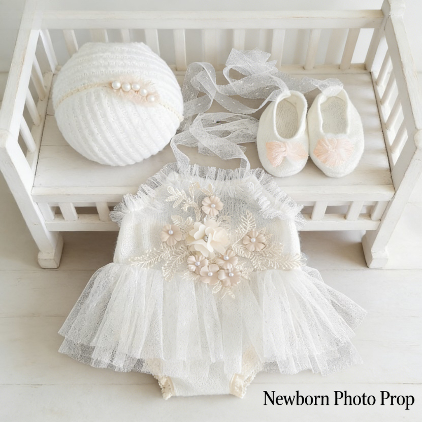 Baby Products Photoshoot - Acessórios para Fotografia de Recém-Nascidos: Conjunto