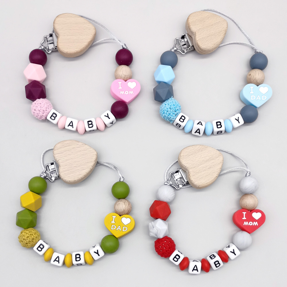 Baby Products Nipples - Nome personalizado personalizável bebê mordedor chupeta