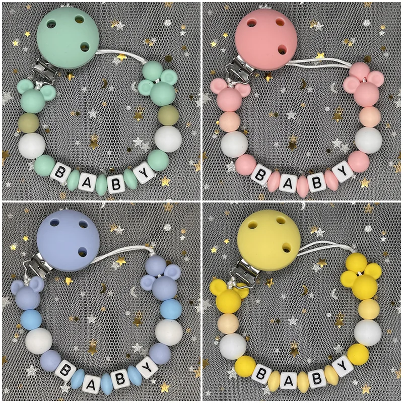Baby Products - Prendedor de Chupeta Personalizado com Nome