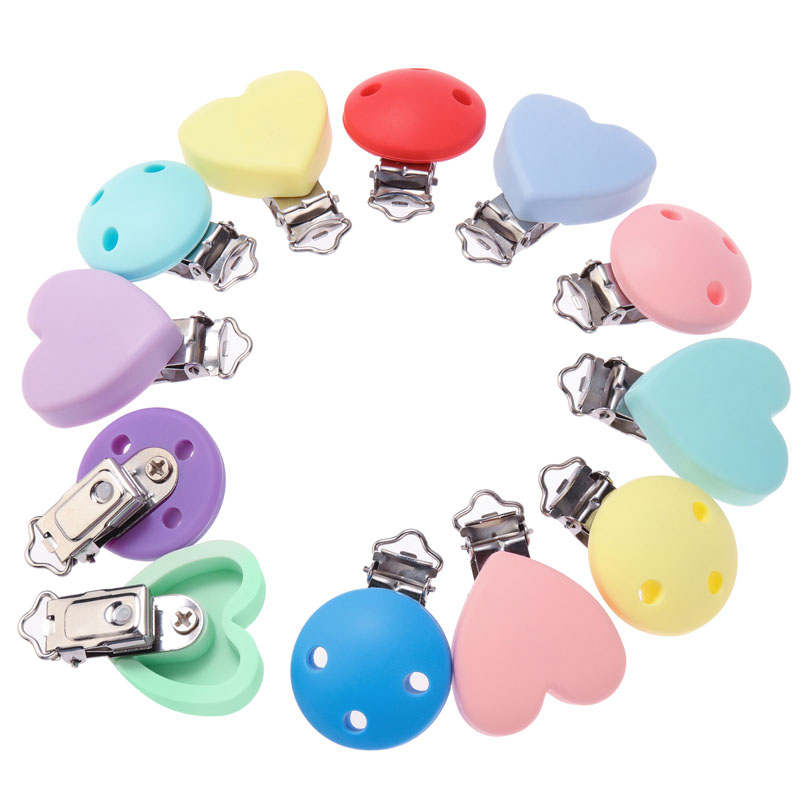 Baby Products Nipples - hu 3 pçs clipes redondos pacifer