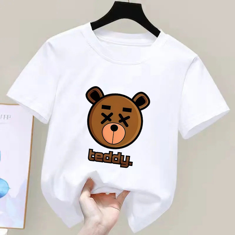 Baby Products Teddy Bear - Camiseta Infantil com Estampa de Ursinho