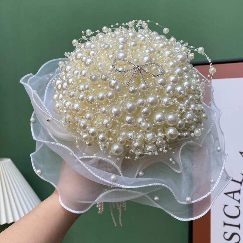Buquê de casamento com pérolas - Baby Products Photoshoot avaliação e preço