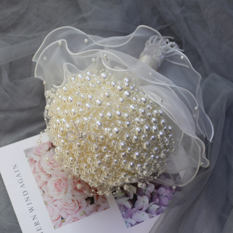 Buquê de casamento com pérolas - Baby Products Photoshoot avaliação e preço