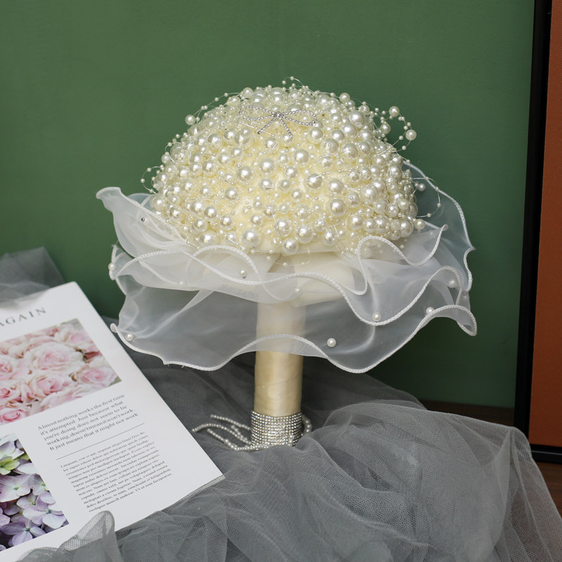 Buquê de casamento com pérolas - Baby Products Photoshoot avaliação e preço