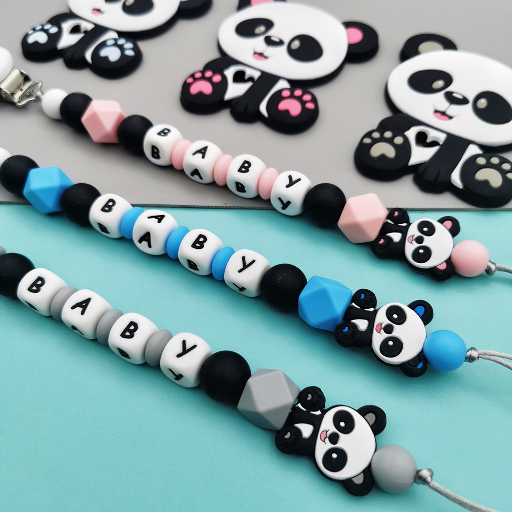 Panda personalizado inglês sil - Baby Products Nipples avaliação e preço