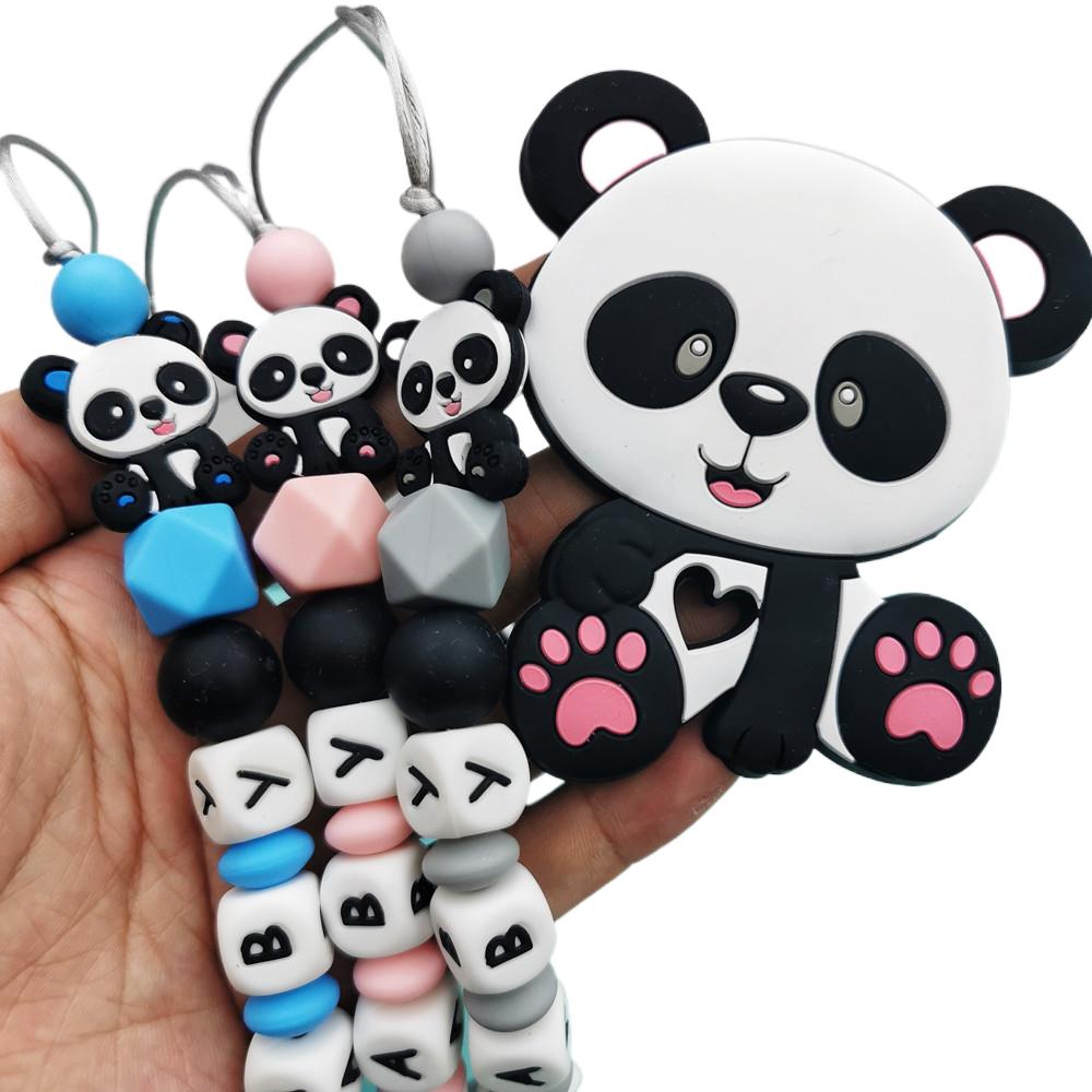 Panda personalizado inglês sil - Baby Products Nipples avaliação e preço