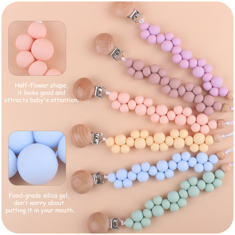Clipes de chupeta de silicone  - Baby Products Nipples avaliação e preço