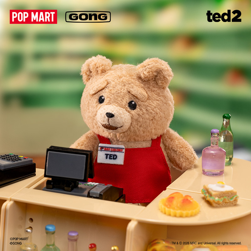 POP MART Original Ted 2 Urso d - Baby Products Teddy Bear avaliação e preço