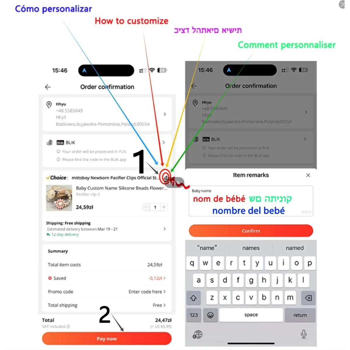 Prendedor de Chupeta Personali - Baby Products avaliação e preço
