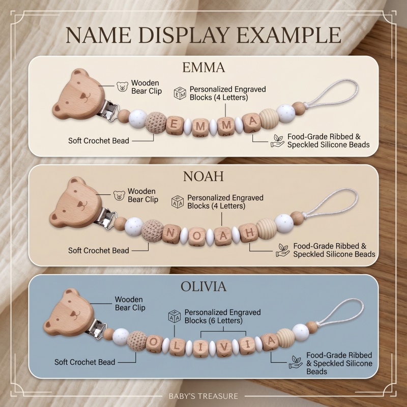 Prendedor de Chupeta Personali - Baby Products Nipples avaliação e preço
