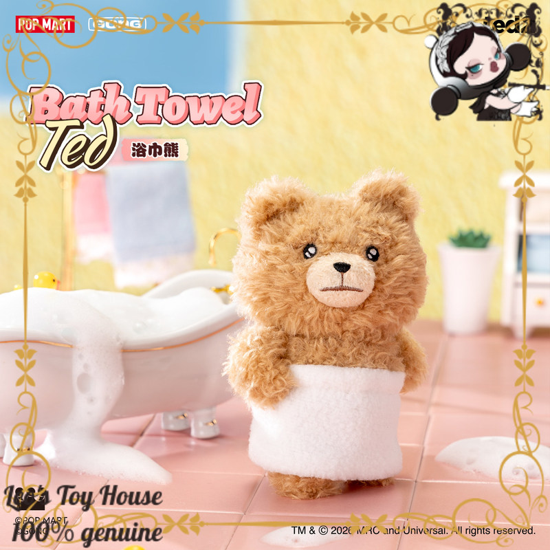 POPMART GONG Baby Ted Pingente - Baby Products Teddy Bear avaliação e preço